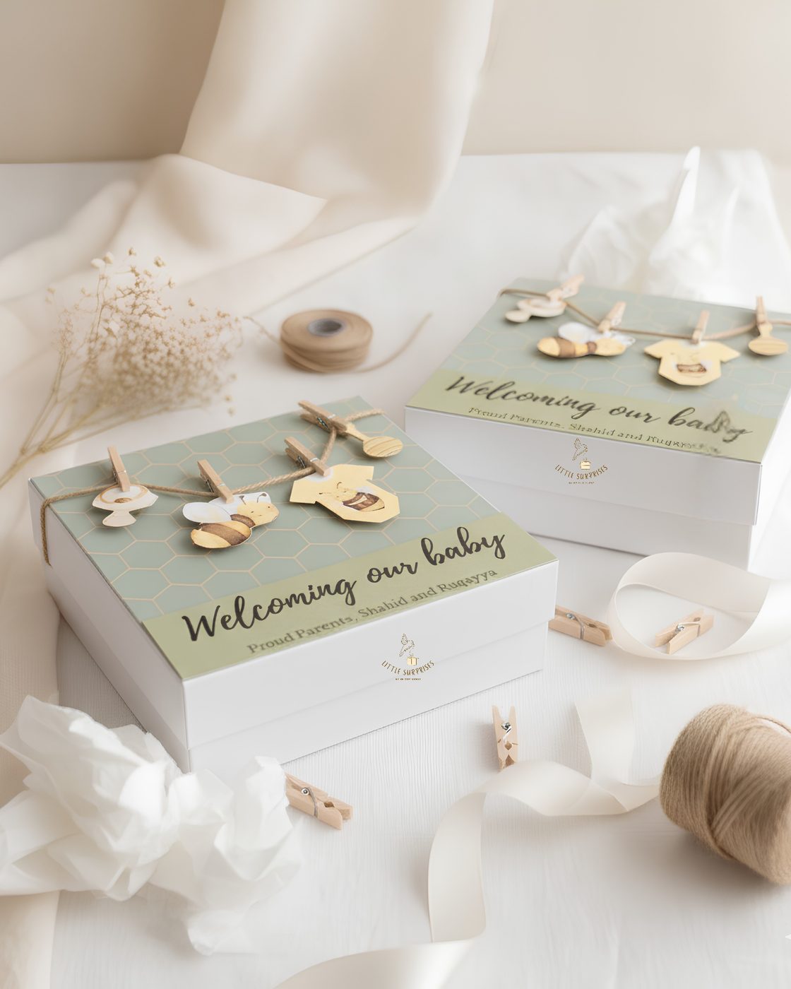 Baby Announcement Boxes