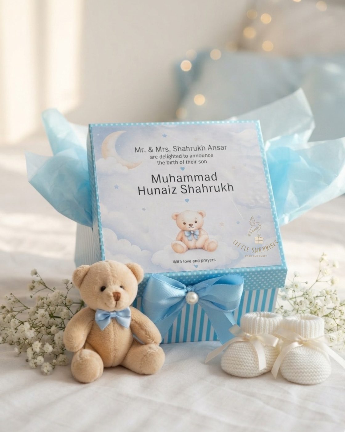 Polka Bow Box by Little Surprises